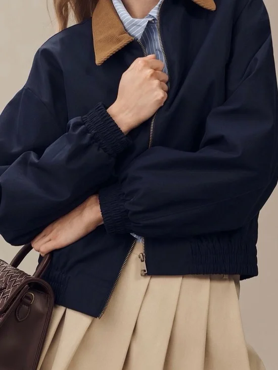 NWT Anthropologie The Rylie Bomber Jacket by Pilcro - Picture 2 of 8